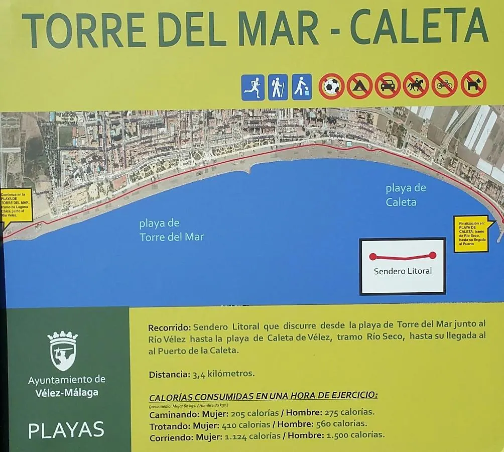 Alojamiento La Piragua Torre Del Mar Lägenhet